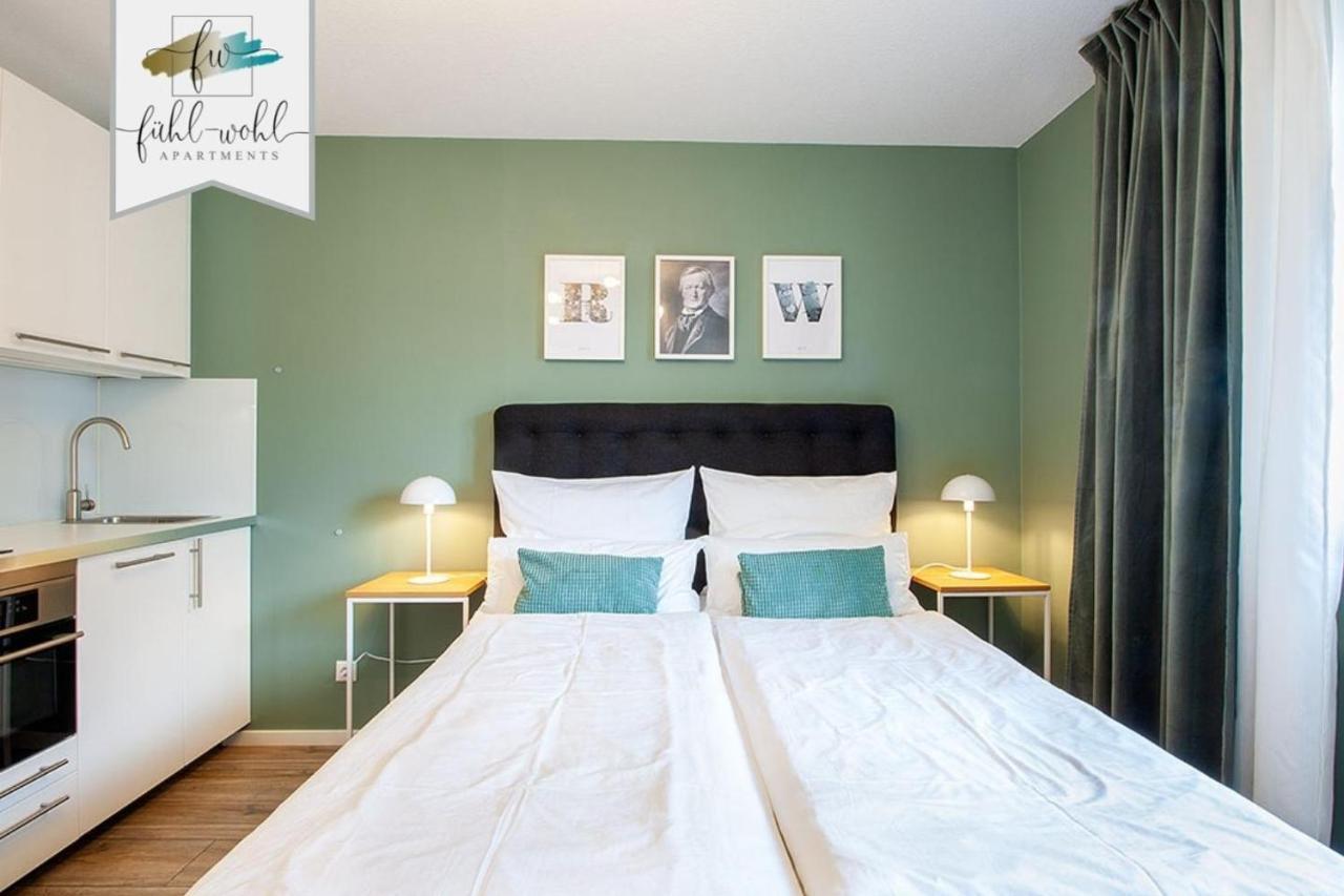 Apt Wahnfried Nr1 - Cityapartment Mit Kueche, Duschbad, Balkon, Parkplatz - Zentral Aber Ruhig Bayreuth Luaran gambar