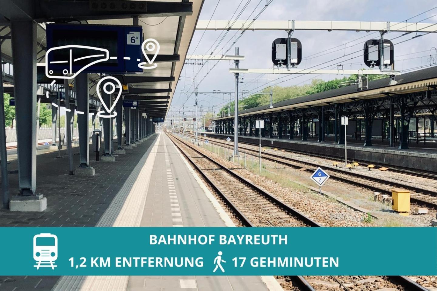 Apt Wahnfried Nr1 - Cityapartment Mit Kueche, Duschbad, Balkon, Parkplatz - Zentral Aber Ruhig Bayreuth Luaran gambar