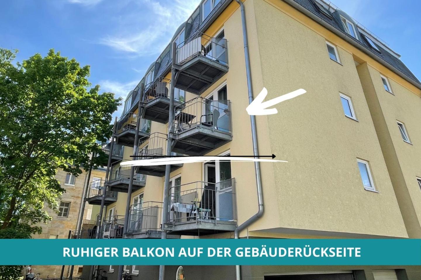 Apt Wahnfried Nr1 - Cityapartment Mit Kueche, Duschbad, Balkon, Parkplatz - Zentral Aber Ruhig Bayreuth Luaran gambar