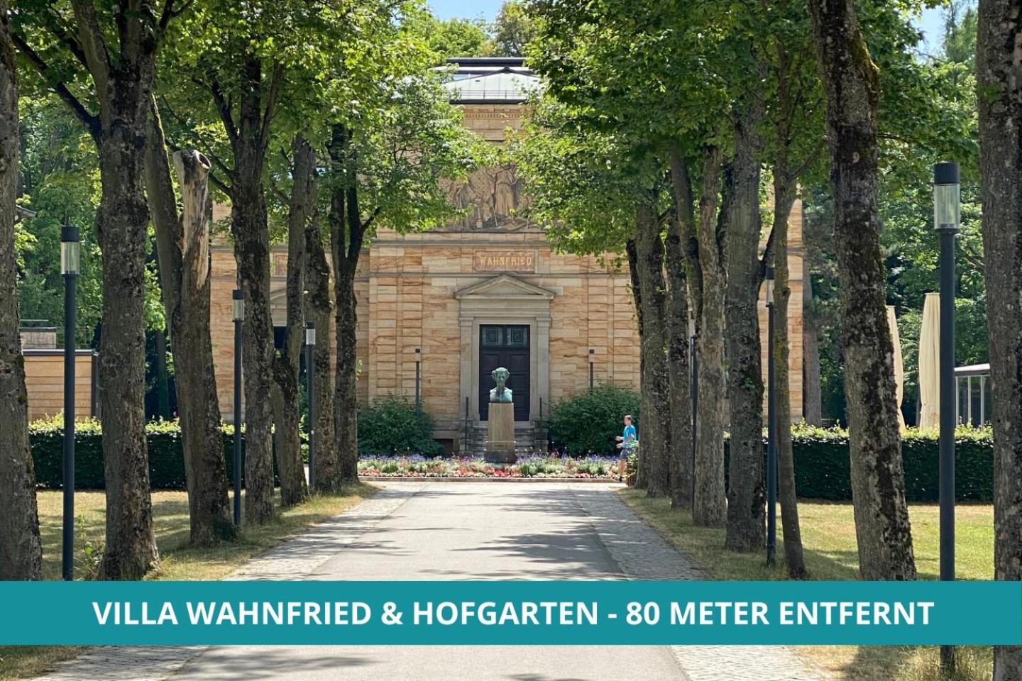 Apt Wahnfried Nr1 - Cityapartment Mit Kueche, Duschbad, Balkon, Parkplatz - Zentral Aber Ruhig Bayreuth Luaran gambar